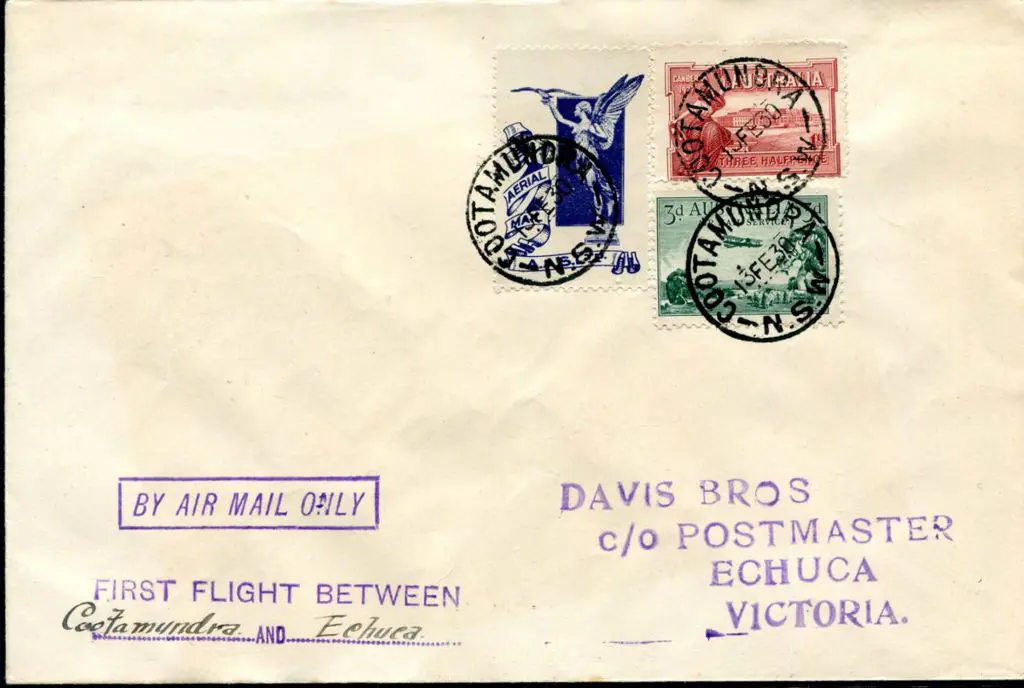 1930 (3rd Feb) Cootamundra to Echuca with AAS ... Image 1++