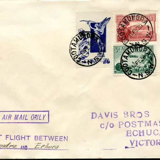 1930 (3rd Feb) Cootamundra to Echuca with AAS ...