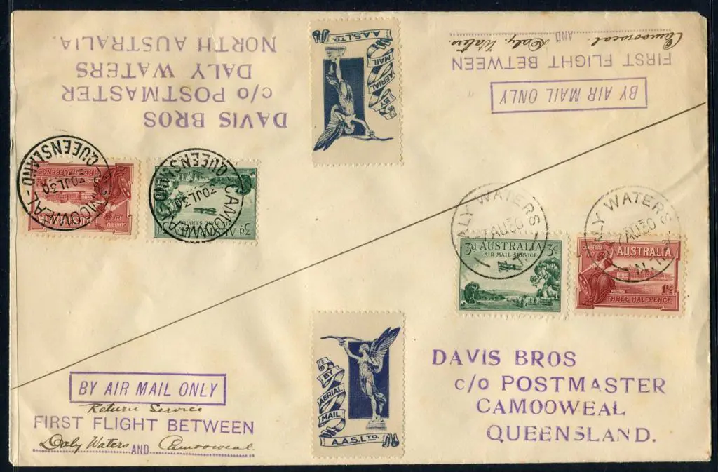 1930 (30th July) Camooweal to Daly Waters & return ... Image 1++