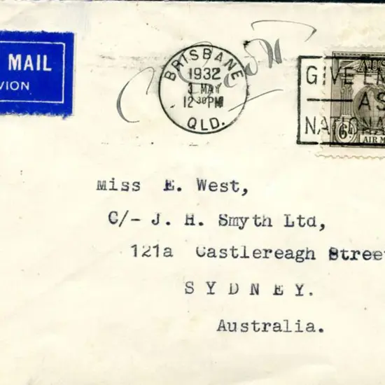 1932 (19th April) Darwin to Sydney by CWA Scott ...