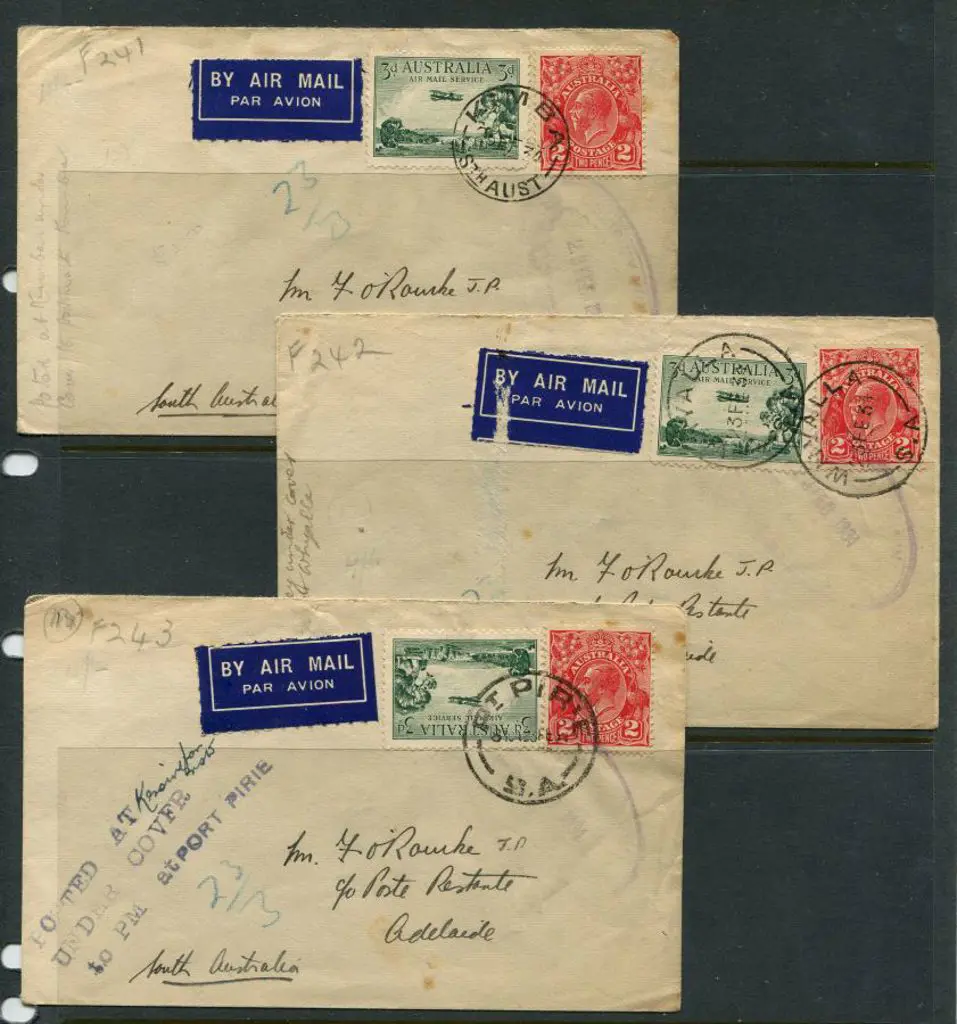 1934 (23rd Feb) Cowell to Adelaide intermediate ... Image 1++