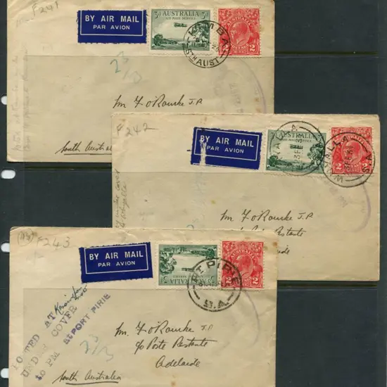 1934 (23rd Feb) Cowell to Adelaide intermediate ...