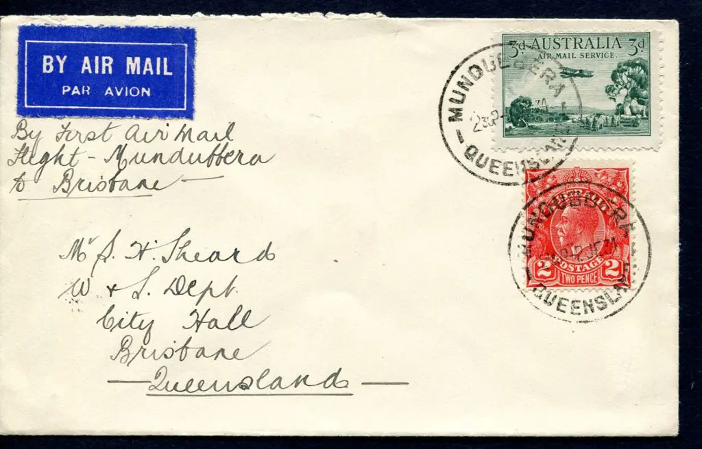 1934 (2nd June) Mundubbera to Brisbane by Ronald ... Image 1++