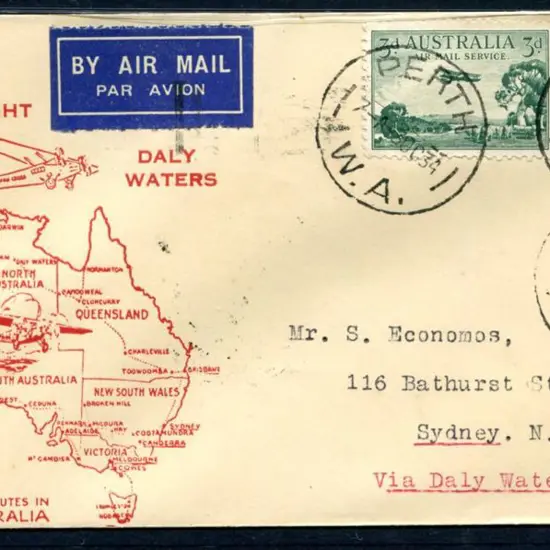 1934 (3rd Oct) Perth to Daly Waters on "First ...