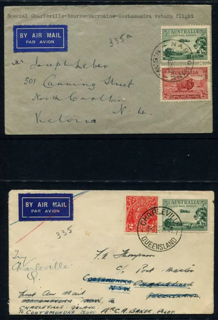 1934 (10th Dec) Charville to Cootamundra & ... Image 1++