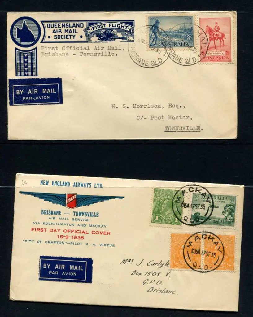 1935 (15th Sept) Brisbane to Townsville & MacKay ... Image 1++