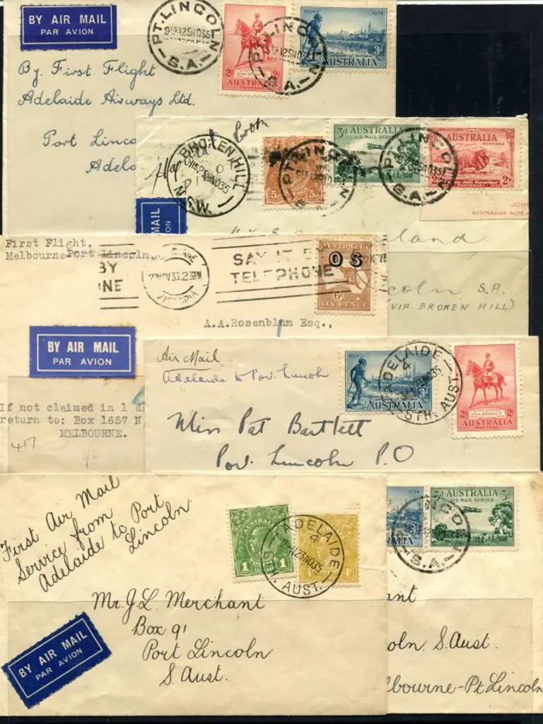 1935 (26th Nov) Adelaide to Port Lincoln & return ... Image 1++