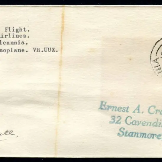 1935 (12-17th Dec) Sydney to Wilcannia WASP ...