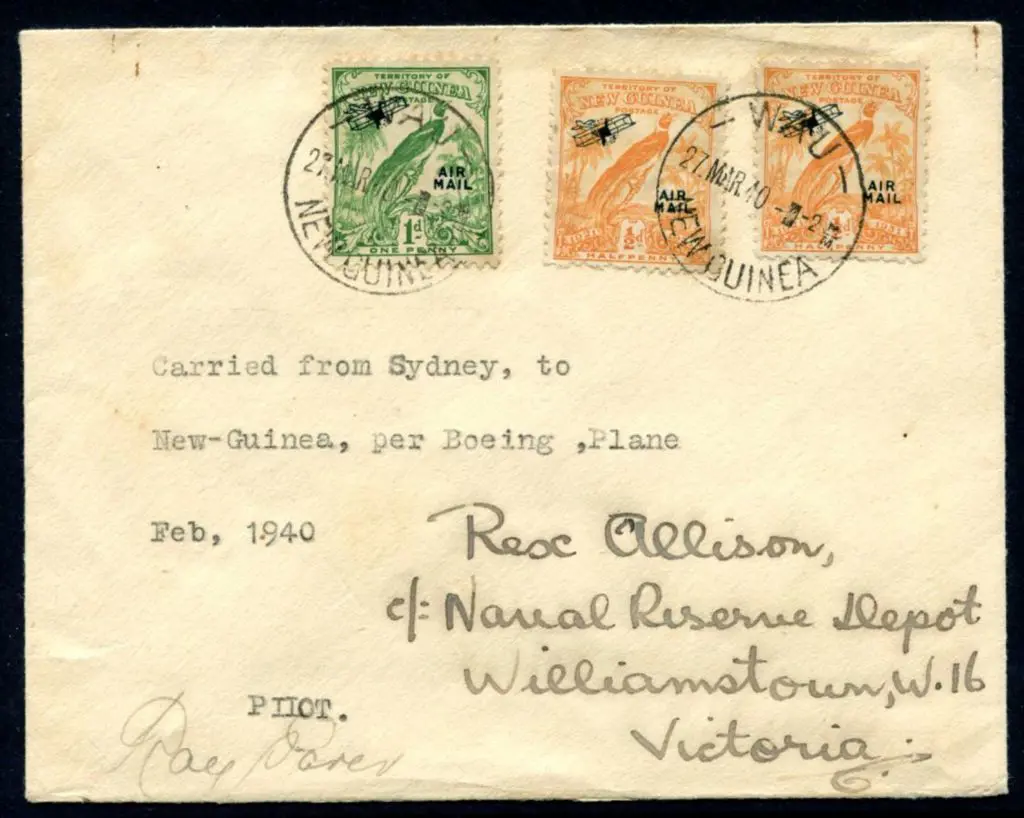 1940 (27th March) Australia to New Guinea by ... Image 1++