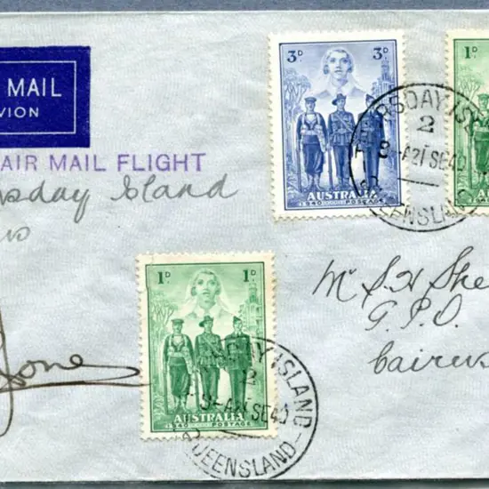 1940 (20th Sept) Thursday Island to Cairns by ...