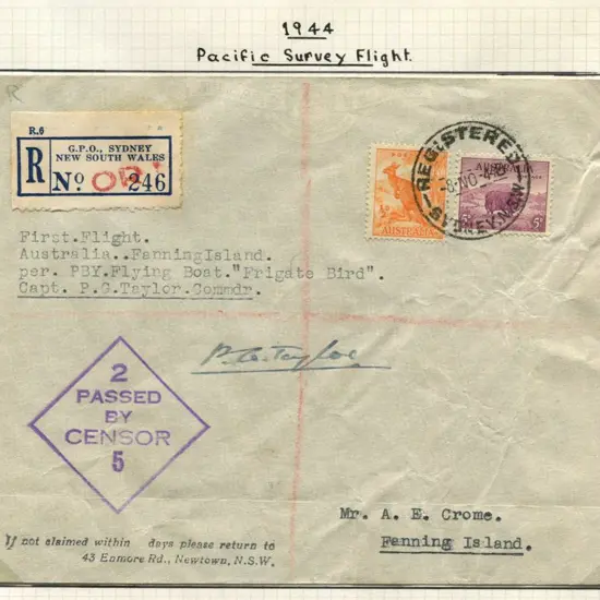 1944 (8th Nov) ditto, again with only 15 flown & ...
