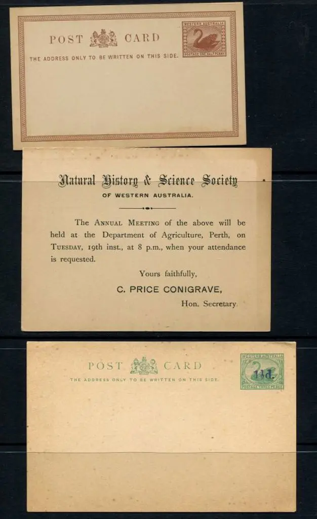 1890's ½d brown, 1d blue & 1½d green overstamped ... Image 1++