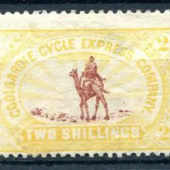 1893 6d, 2/- & 5/- Coolgardie Cycle Express ...