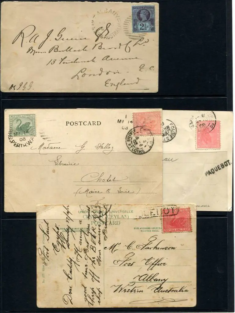 1895 cover to England bearing GB 2½d QV tied by ... Image 1++