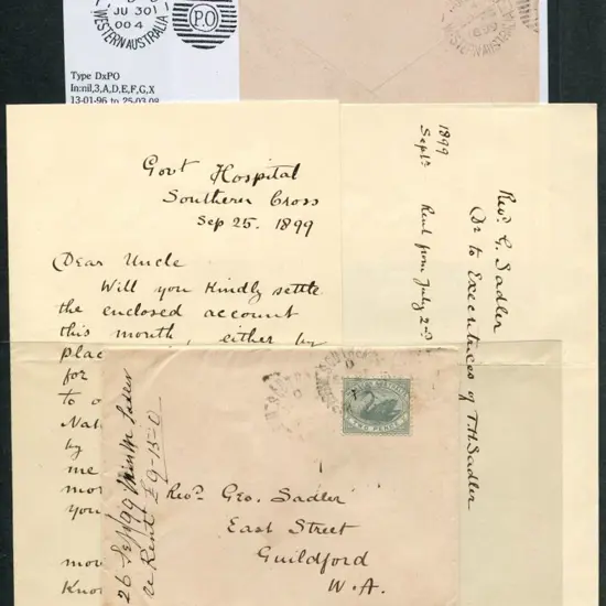 1899 (25th Sept) Southern Cross Duplex DxPO index ...
