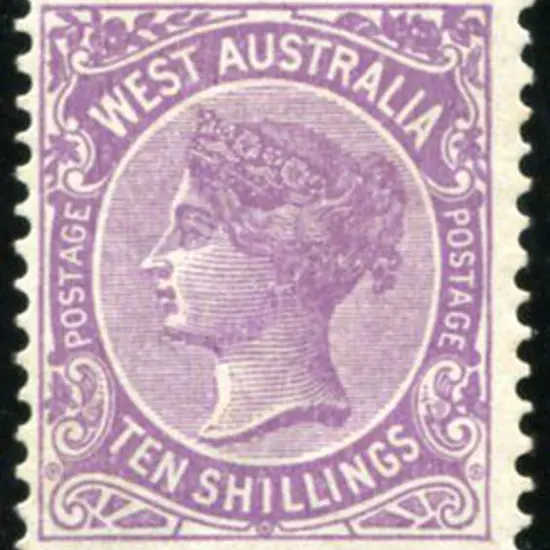 1902/12 10/- deep mauve QV. MLH with good ...