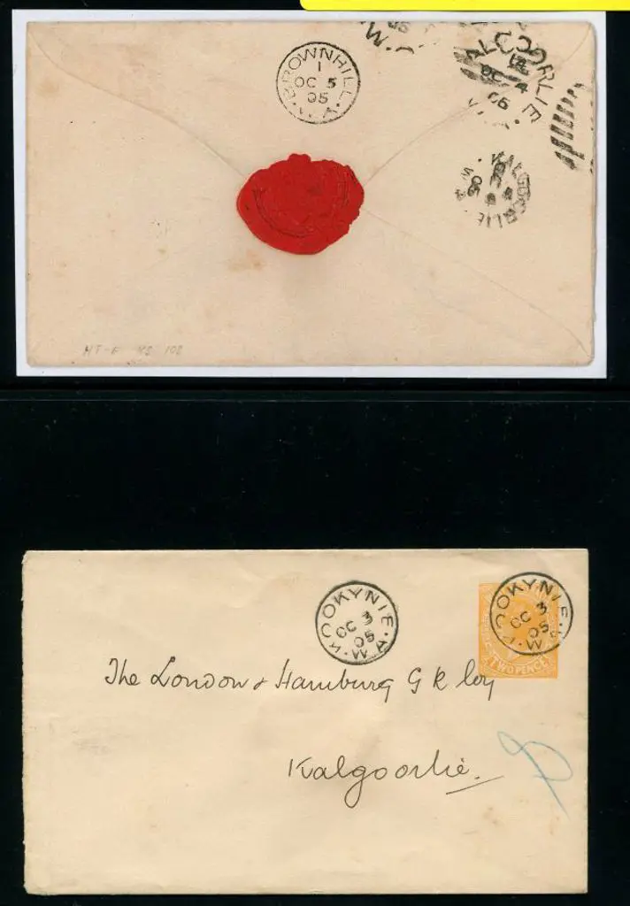 1905 (3rd Oct) 2d QV orange postal stationery ... Image 1++
