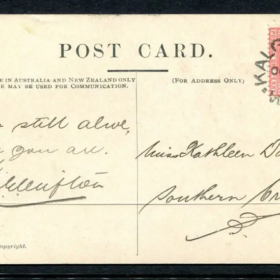 1905 (12th Oct) Kalgoorlie duplex DxPO-g index 12 ...