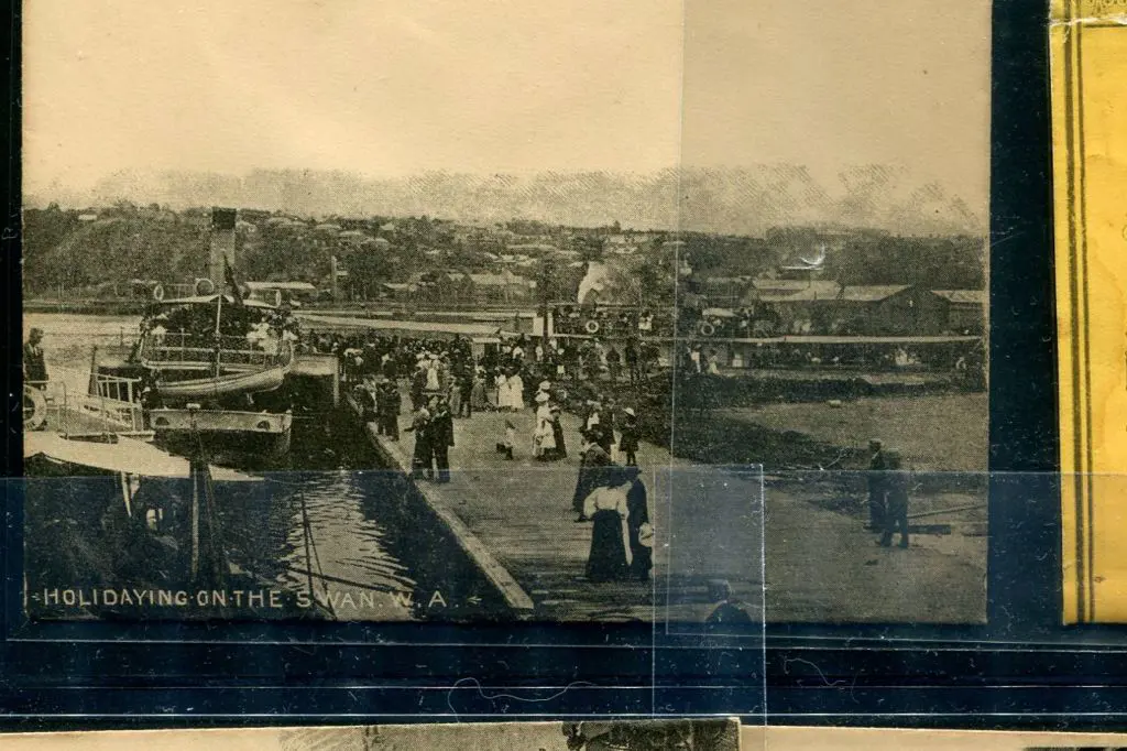 1908c "The Golden West" set of 12 illustrated ... Image 1++