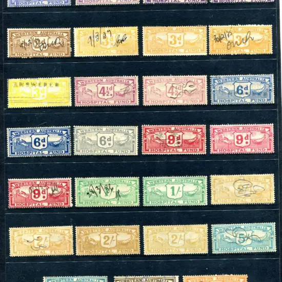 1930 Hospital Fund Revenues. Complete set to £1 ...