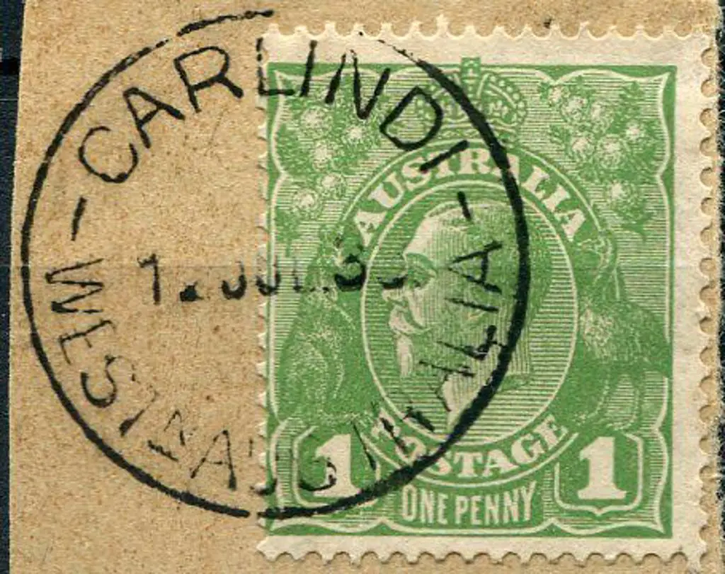 Carlindi D27 complete cds on 1d green KGV on piece ... Image 1++