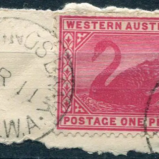 Collie Savings Bank Sbii on 1d swan on piece dated ...
