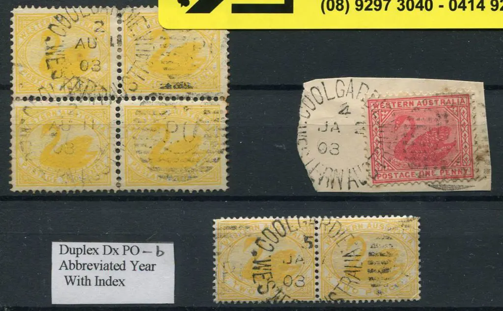 Coolgardie duplexes DX PO-a with Index 2 on block ... Image 1++