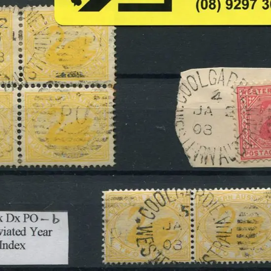 Coolgardie duplexes DX PO-a with Index 2 on block ...