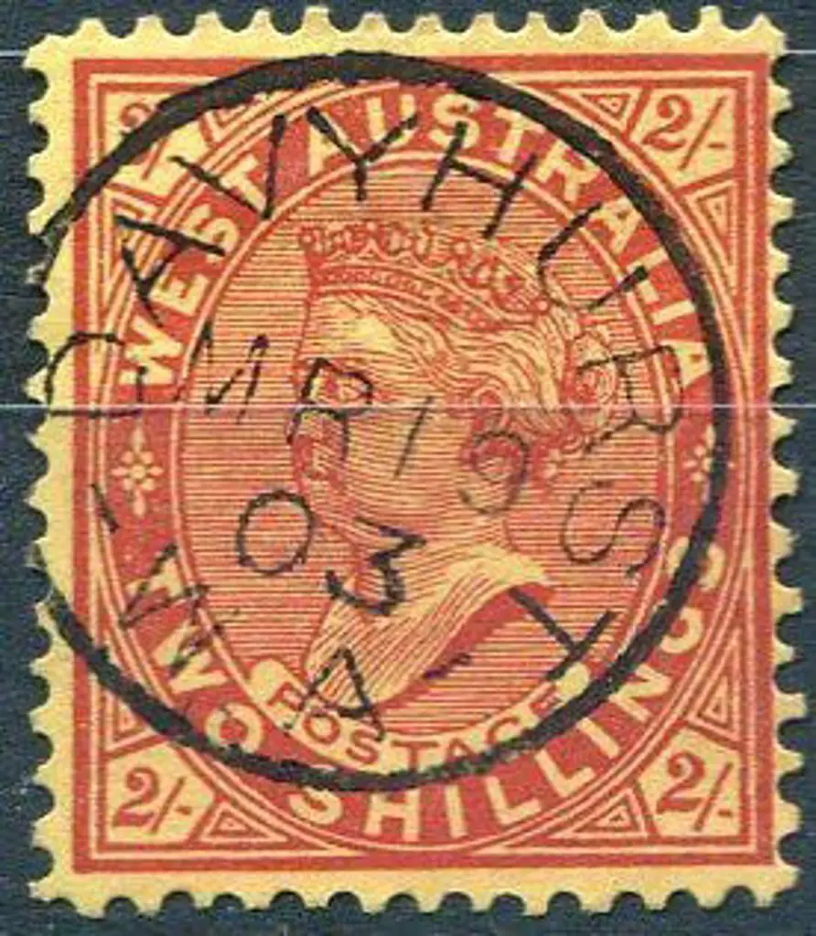 Davyhurst 3b complete strike on 2/- QV dated MR 19 ... Image 1++