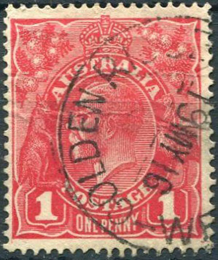 Golden Ridge on 1d red KGV with variety "date ... Image 1++