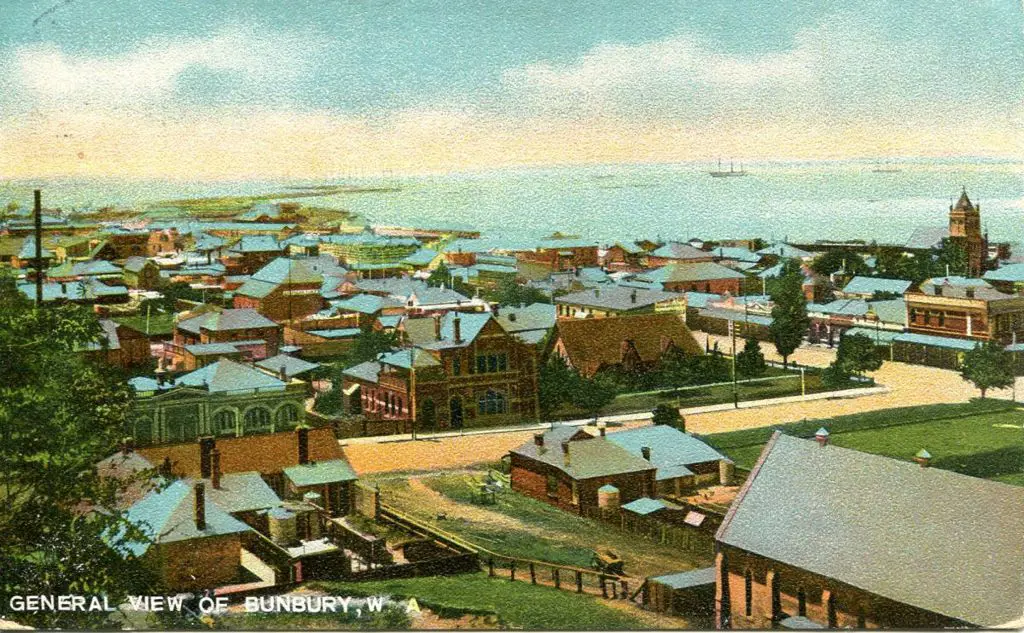 "General View of Bunbury, WA" colour ... Image 1++