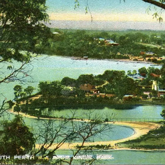 "Mill Pond, South Perth W.A. from King's ...