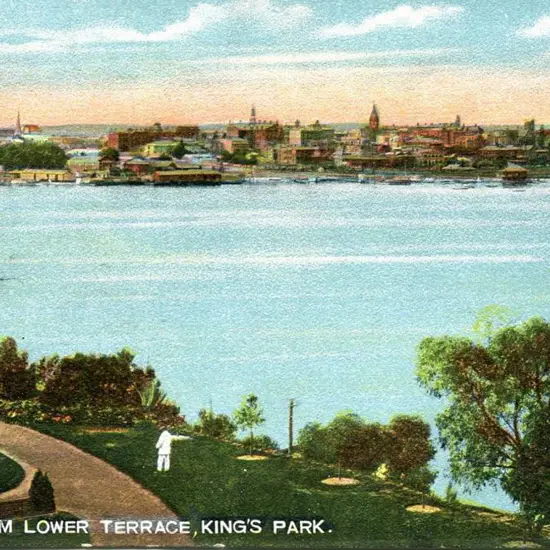 "Perth W.A. from Lower Terrace, King's ...