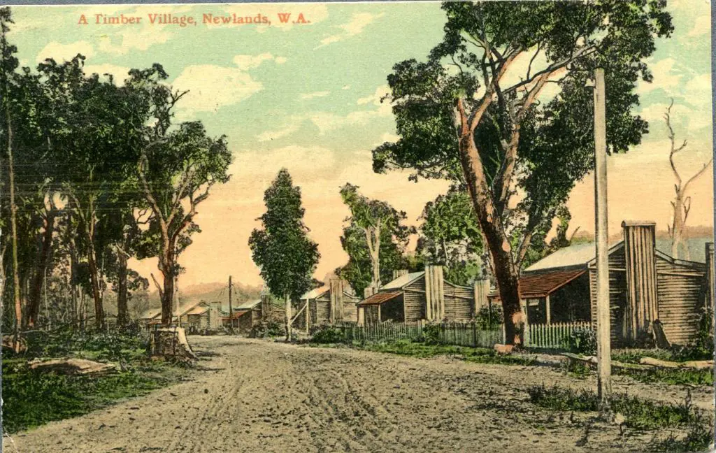 "A Timber Village, Newlands, W.A." ... Image 1++