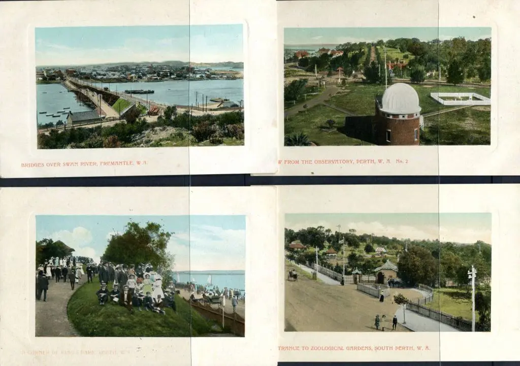 "Bridges over Swan River, Fremantle, ... Image 1++