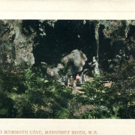 "Entrance to Mammoth Cave, Margaret River, ...
