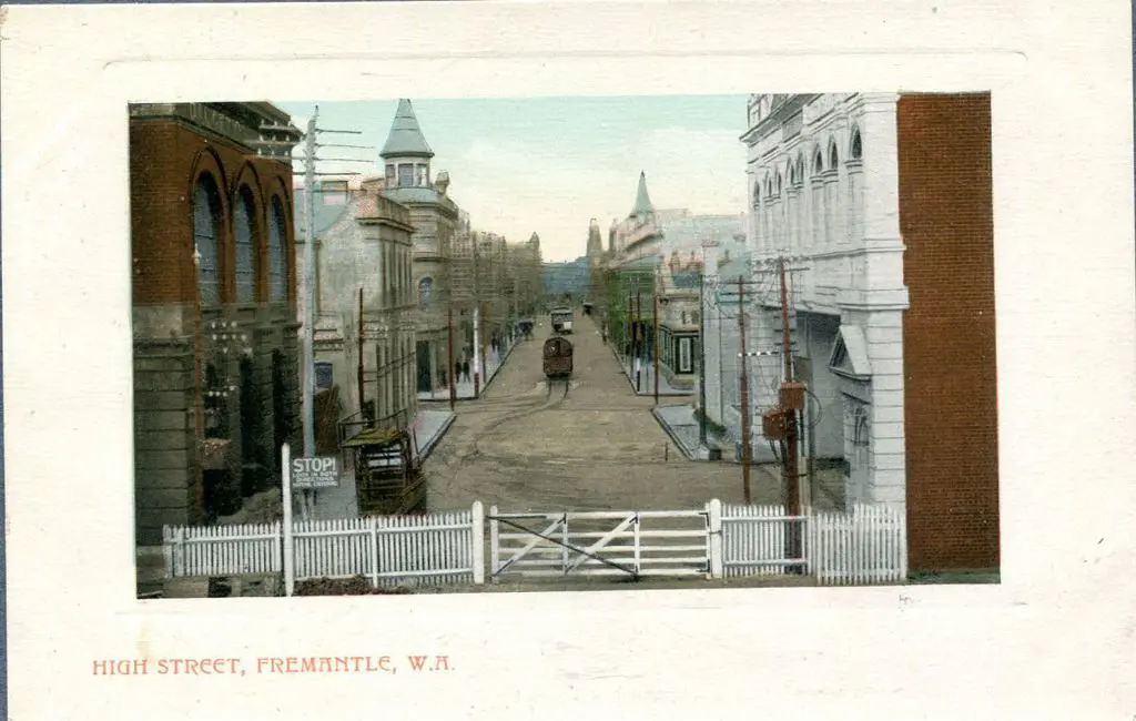 "High Street, Fremantle, W.A.". Colour ... Image 1++