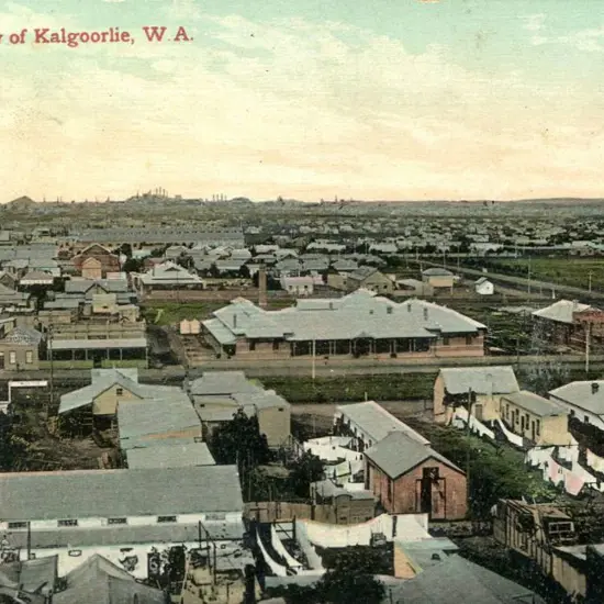 "Panoramic View of Kalgoorlie, WA". ...