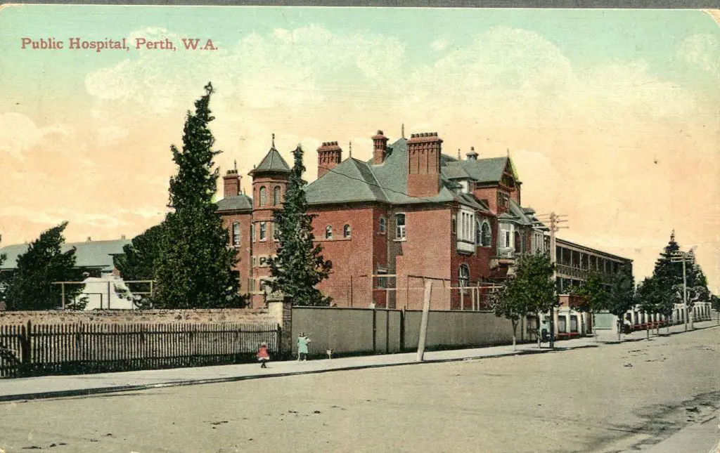 "Public Hospital, Perth, W.A." in ... Image 1++