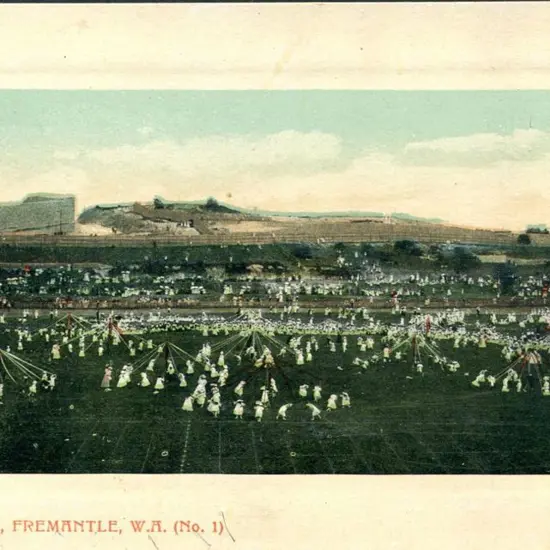 "The Oval, Fremantle, WA (No. 1) colour card ...