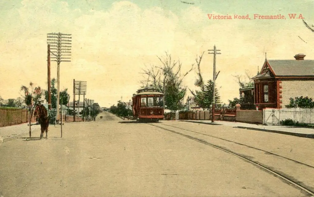 "Victoria Road, Fremantle, W. A." Colour ... Image 1++