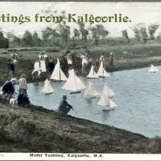 Hocking &amp; Co, Kalgoorlie "Model Yachting, ...