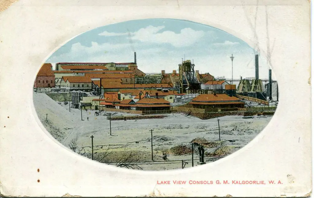 "Lake View Consols G.M. Kalgoorlie, WA" ... Image 1++