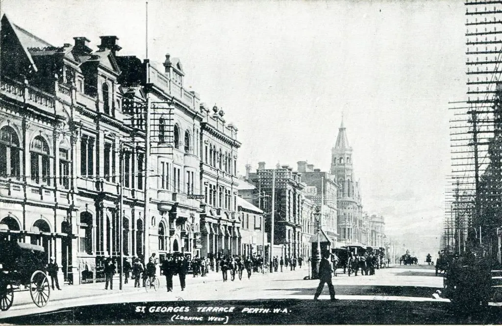 "St Georges Terrace, Perth W.A. (Looking ... Image 1++