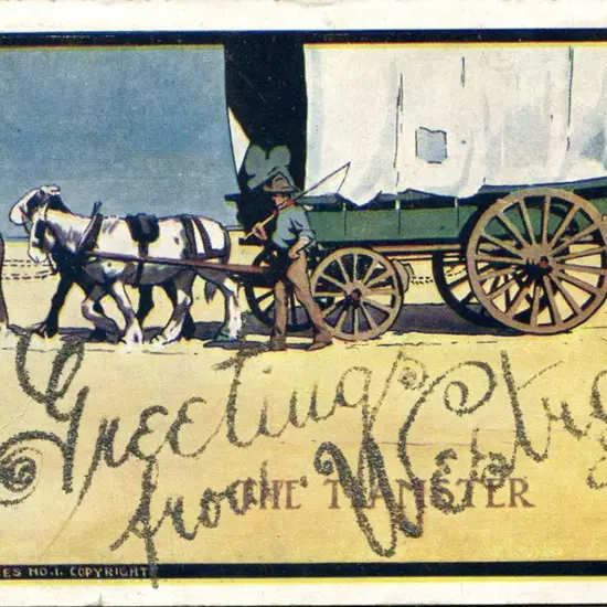 Weston "The Teamster" in colour with ...