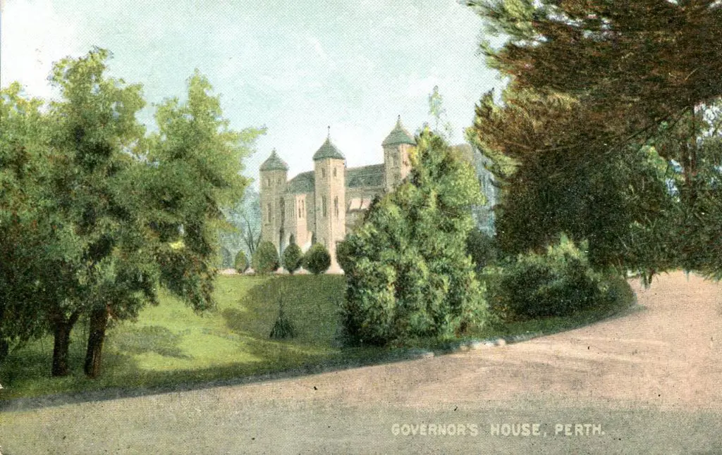 "Govenor's House, Perth" in colour with ... Image 1++