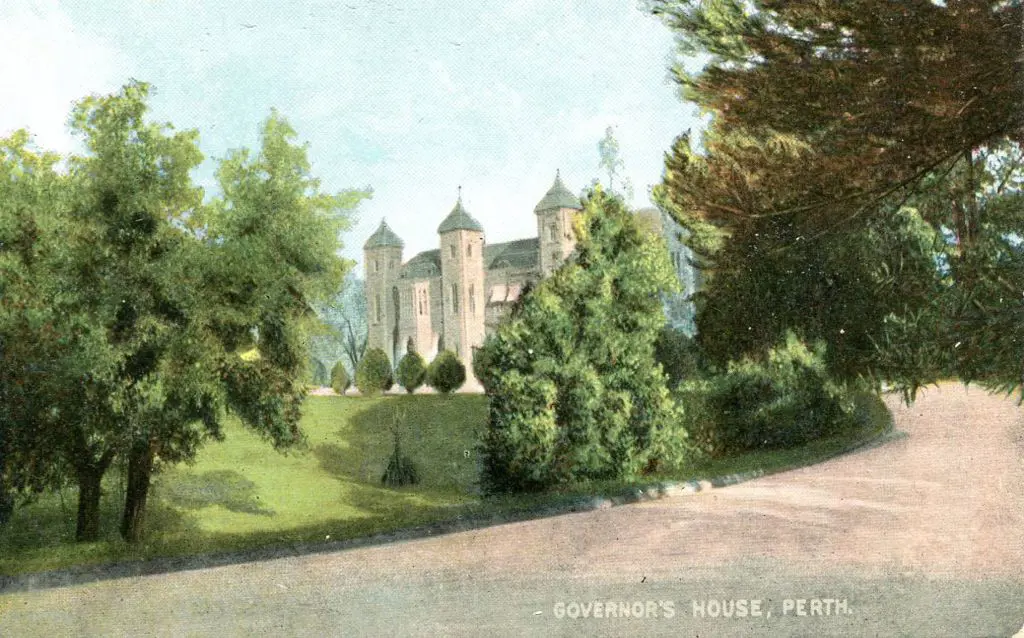 "Governors House, Perth" ditto but used ... Image 1++