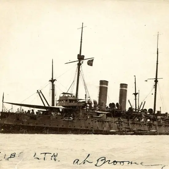 "HMS Gibraltar at Broome" in m/s on ...