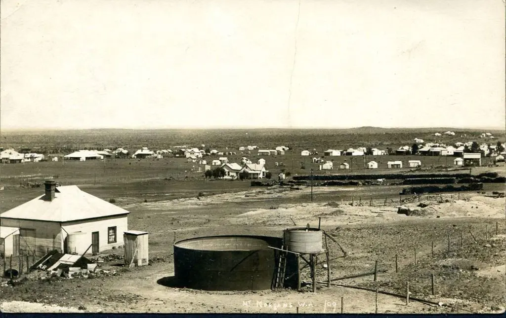 "Mt Morgans WA" b&amp;w photographic ... Image 1++