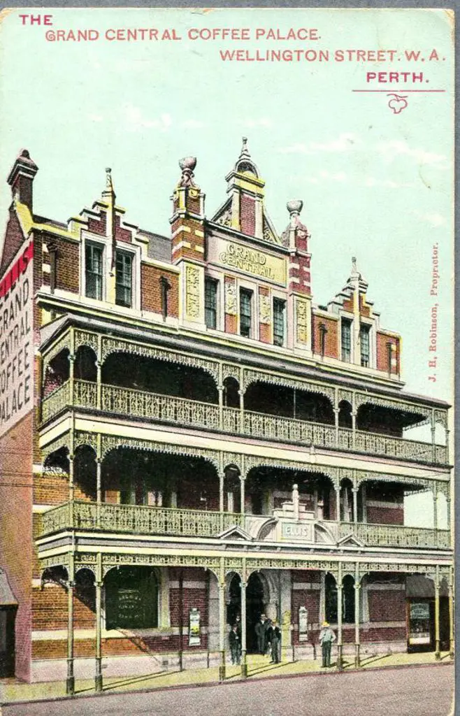 "The Grand Central Coffee Palace, Wellington ... Image 1++